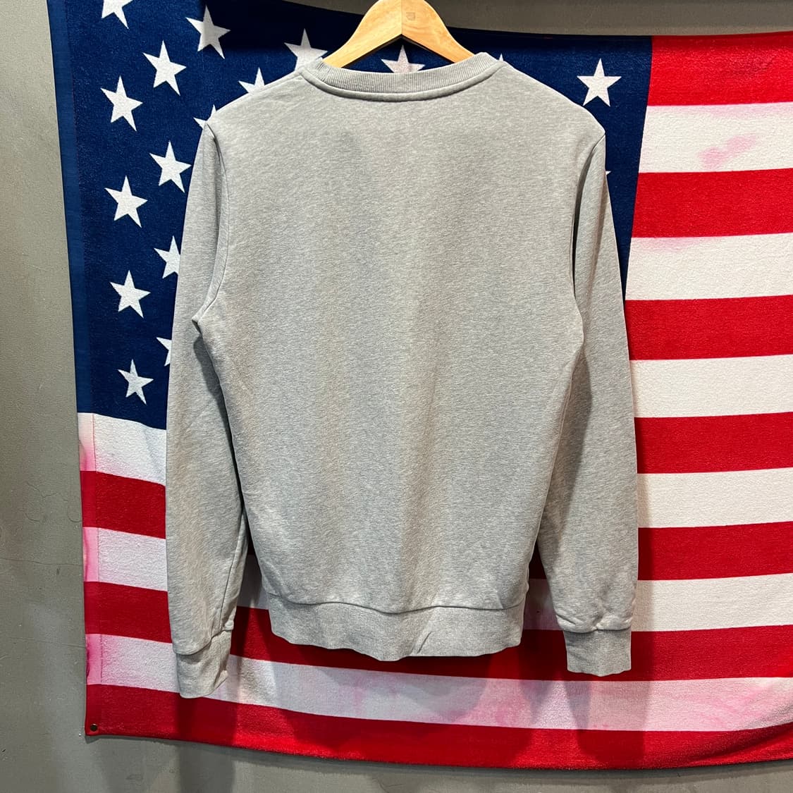 라코스테 맨투맨 그레이 상품이미지2