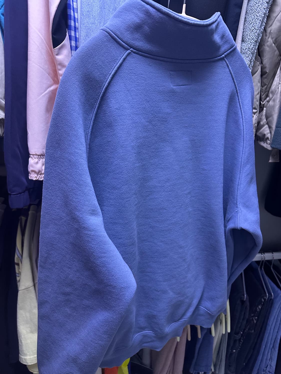 XL 디스이즈네버댓 하프집업 맨투맨 상품이미지3