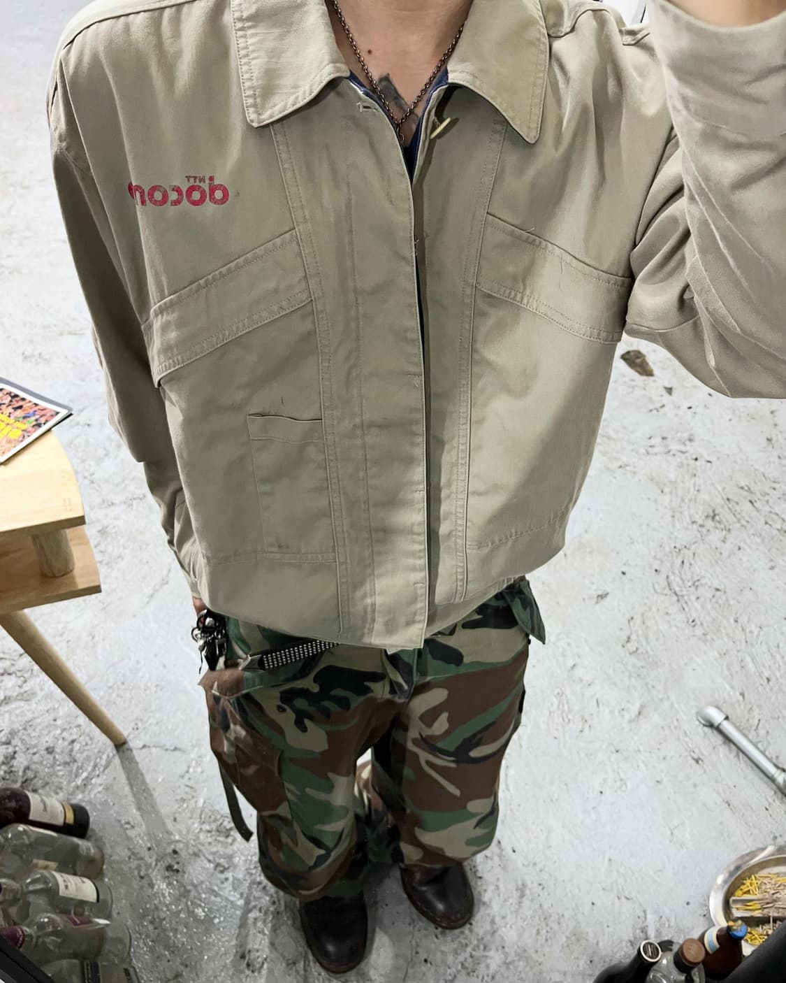 NTT docomo work jacket 상품이미지1