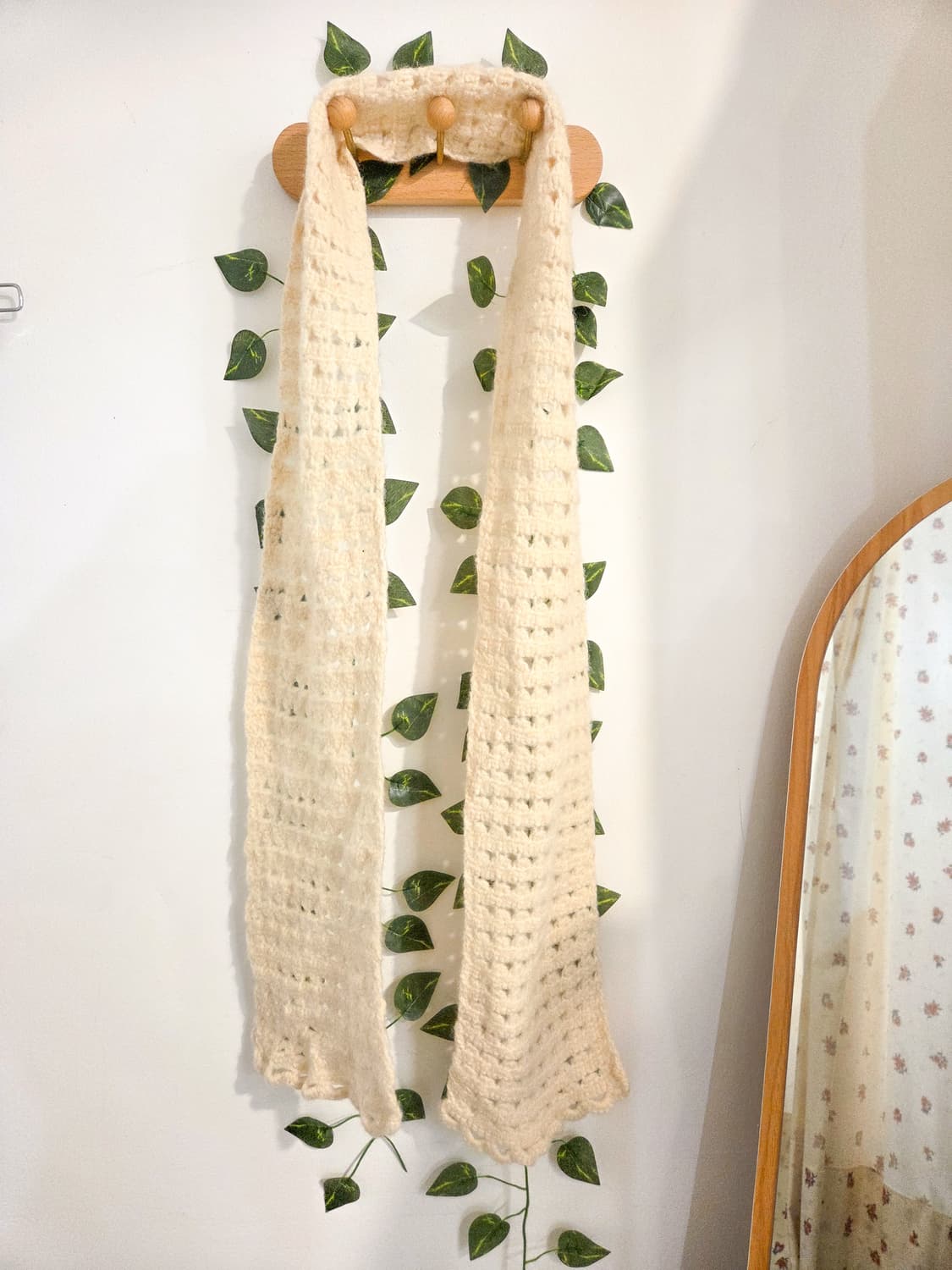 울 니트 머플러 상품이미지2