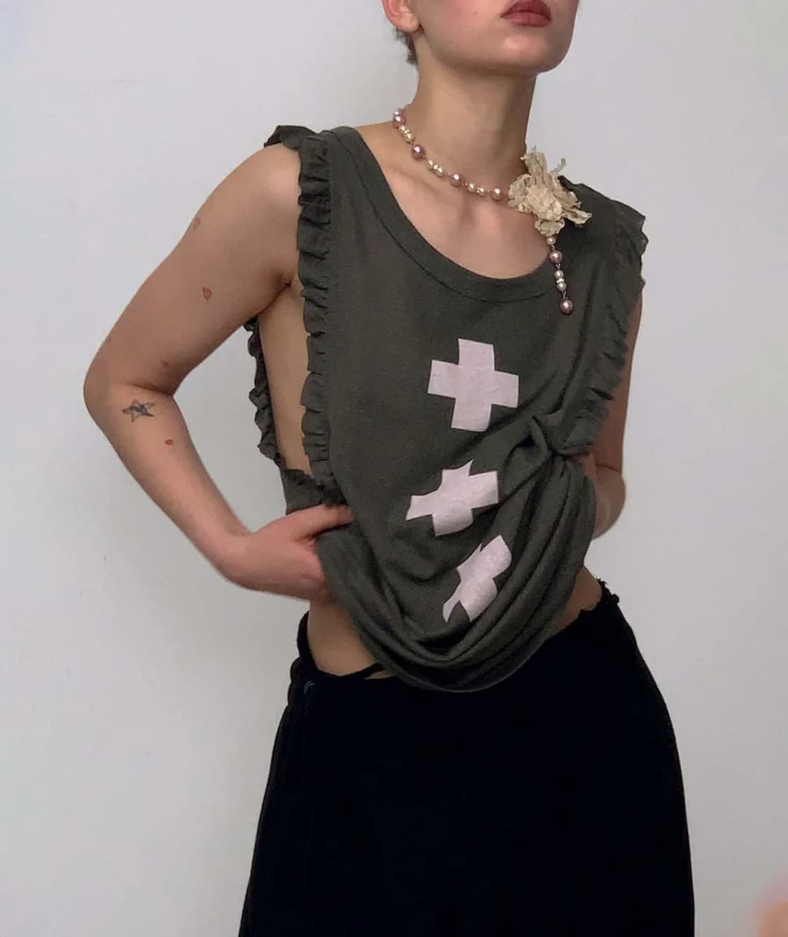 Emergency Muscle Tank Top Charcoal 상품이미지5