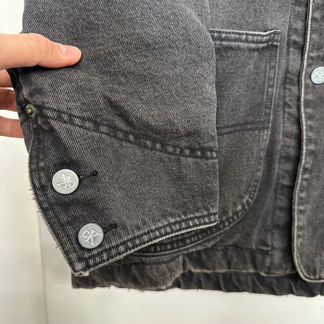 90‘s 캘빈 클라인 초어 자켓 상품이미지5