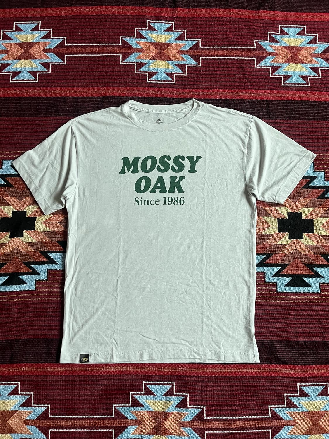 모시오크 로고 반팔 티셔츠 MOSSY OAK 상품이미지1