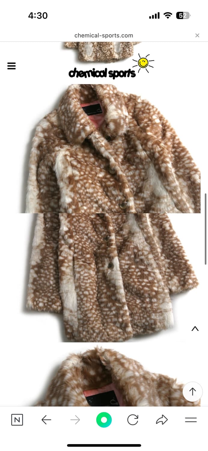 As know as pinky 일본빈티지 퍼 코트 상품이미지3