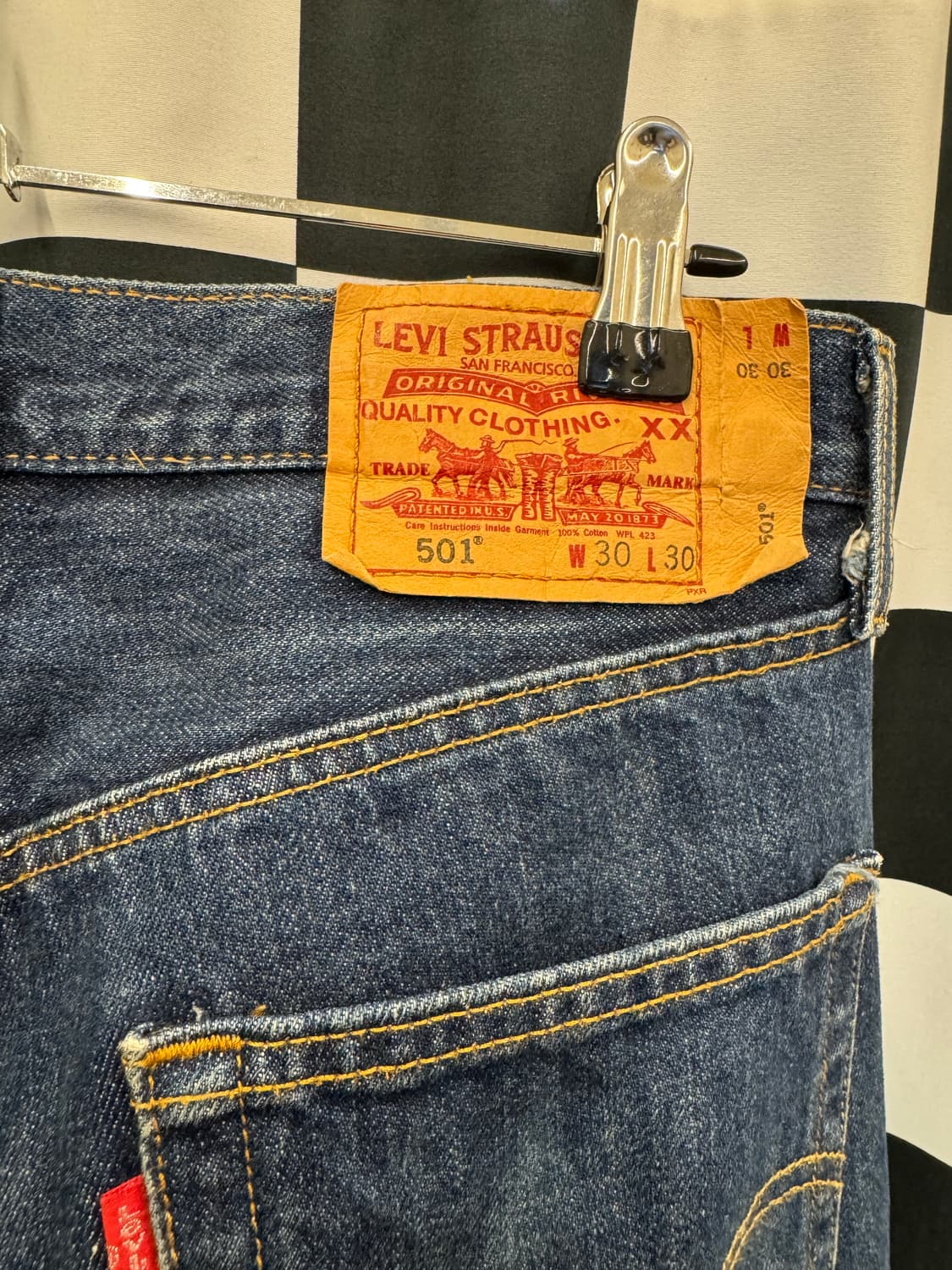 리바이스 501 스트레이트 데님 처분  상품이미지2