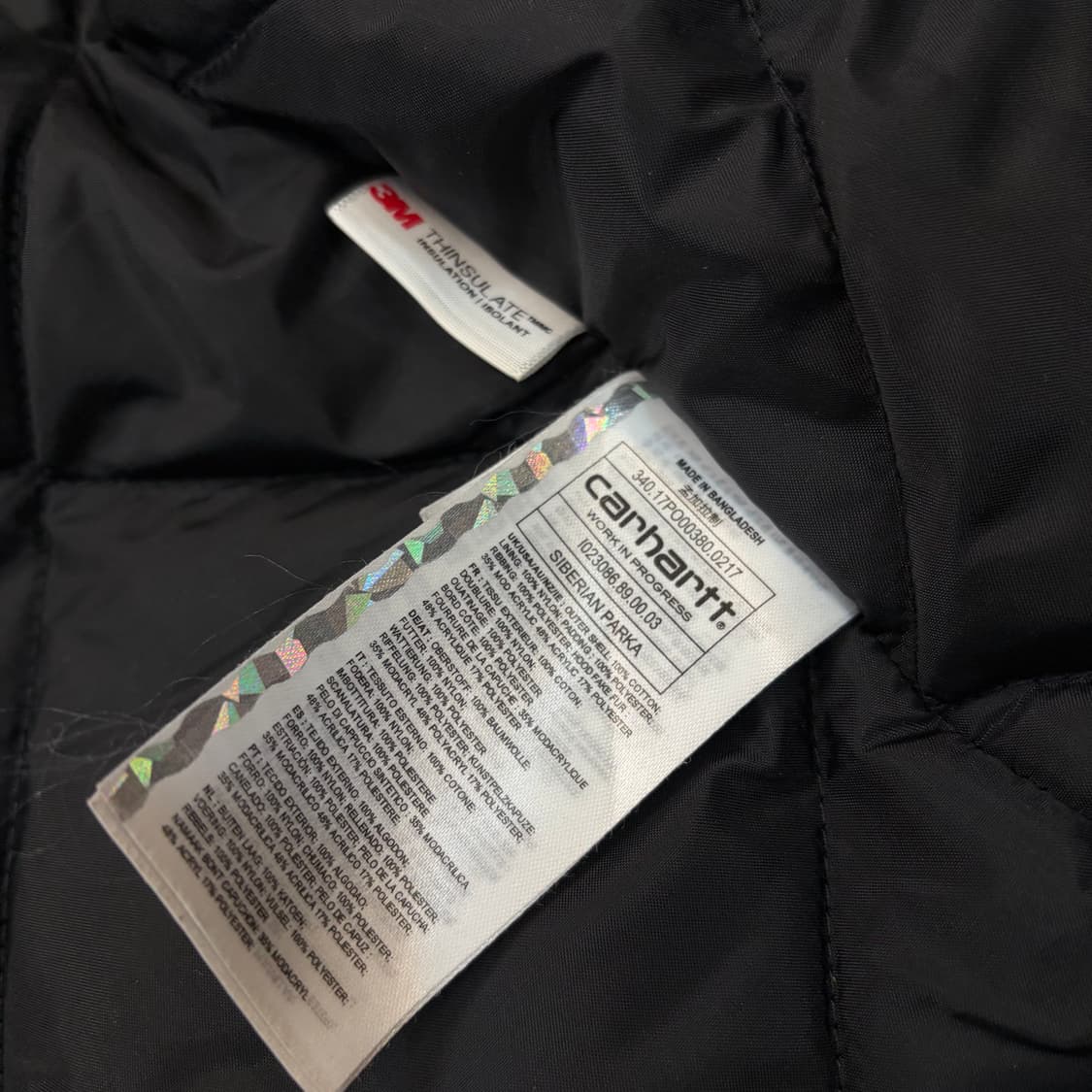 carhartt 칼하트 시베리안 파카 M 상품이미지6