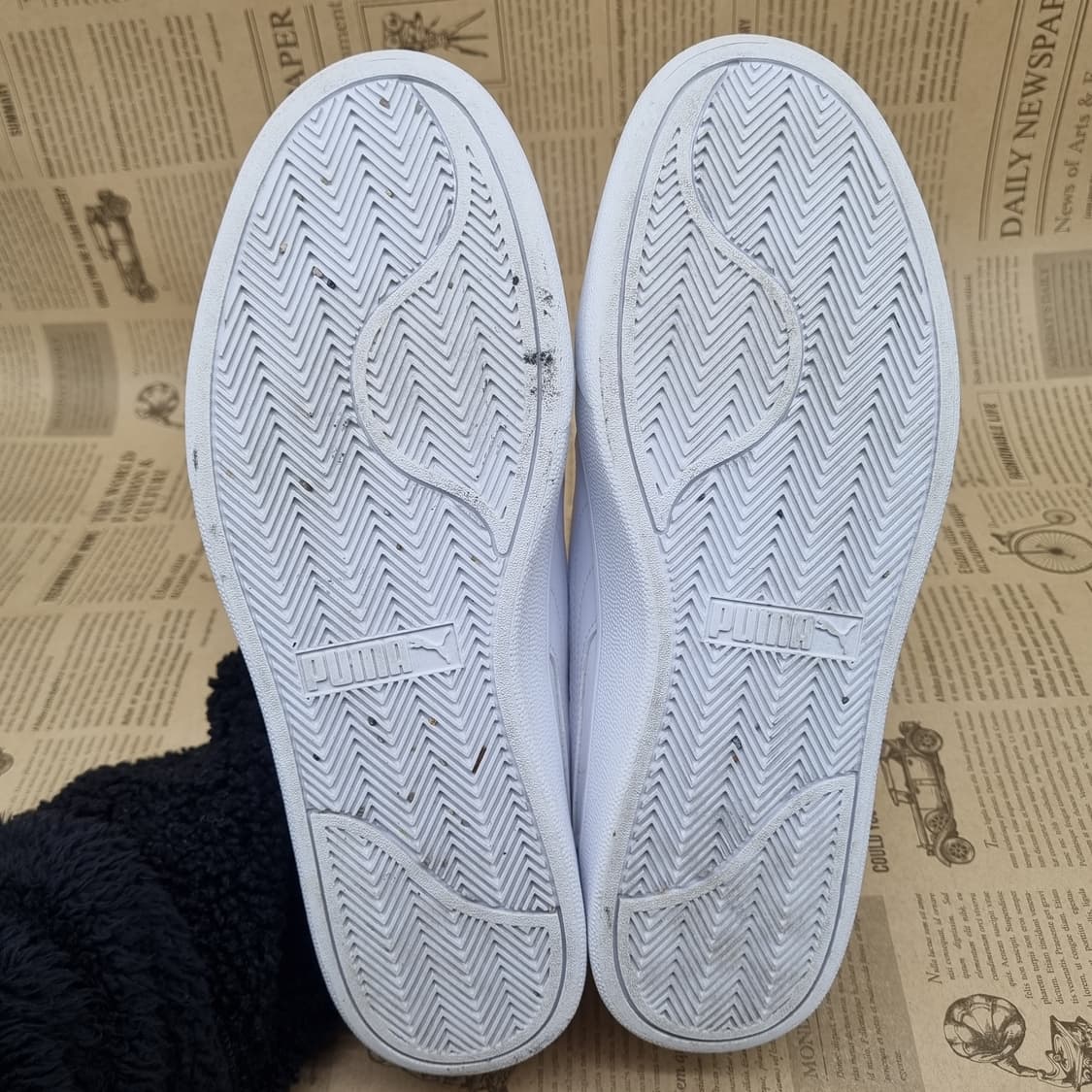 푸마 셔플 화이트골드 남성스니커즈270  상품이미지3