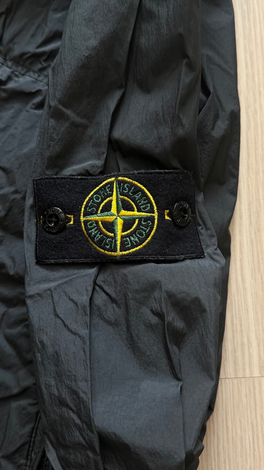 (백화점판) 스톤아일랜드 크링클랩스 오버셔츠 네이비 XL 상품이미지4