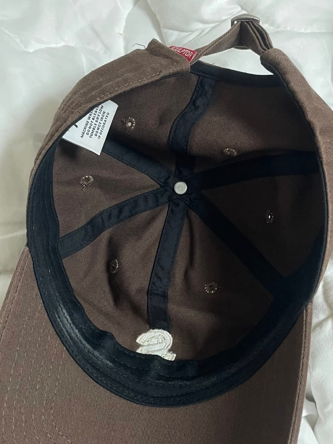 S logo brown cap 상품이미지2
