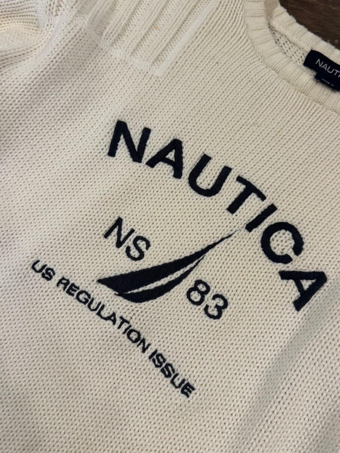 노티카 그래픽 니트 100 상품이미지6