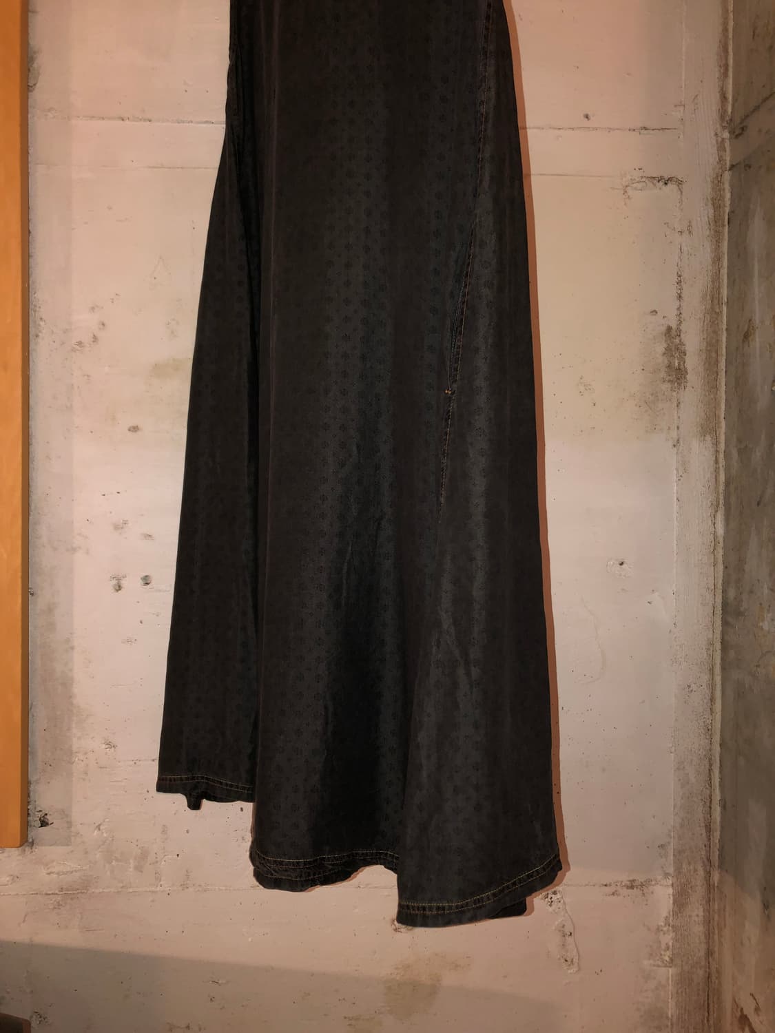 Muted Charcoal Pattern Sleeveless Dress 상품이미지5