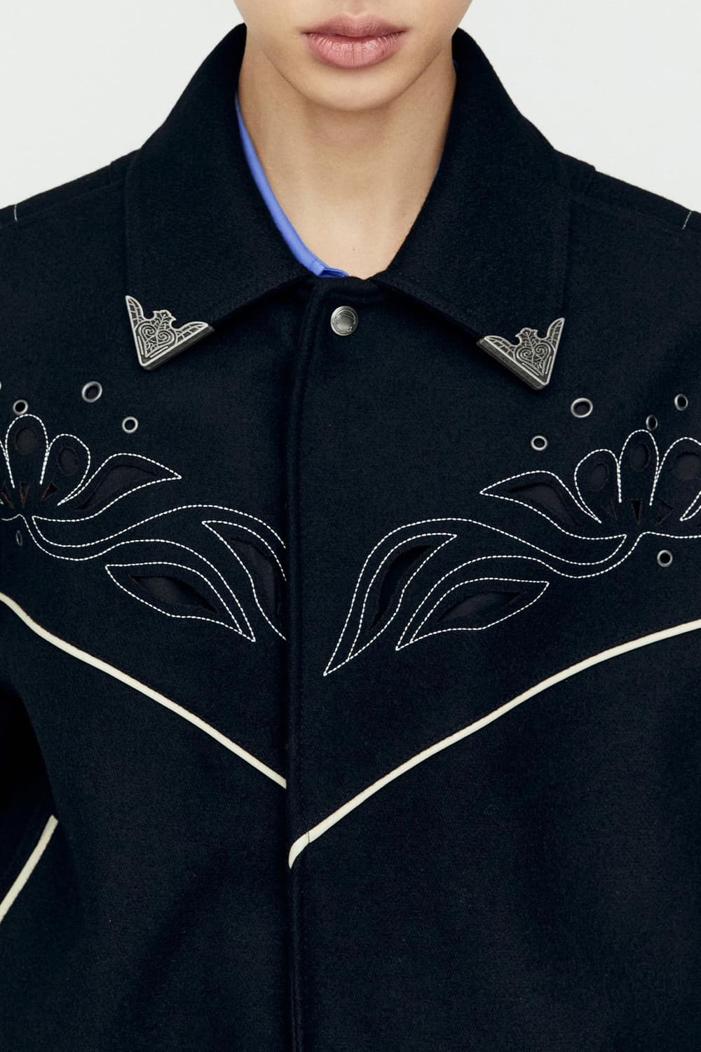 앤더슨벨 르망 울 블루종 자켓 M 상품이미지2