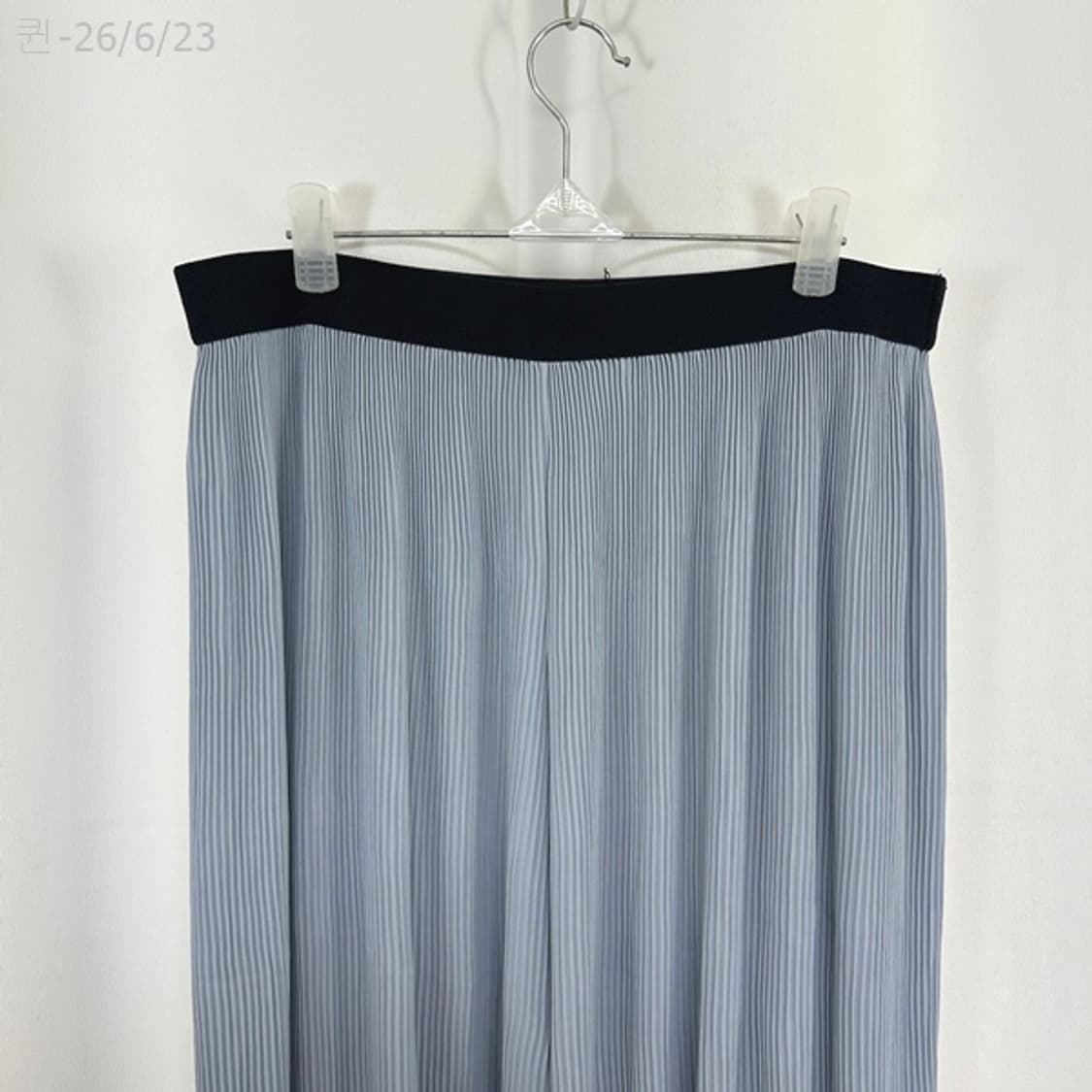 자라 여자 밴딩 주름 스판 바지 빅사이즈 (M) 상품이미지2