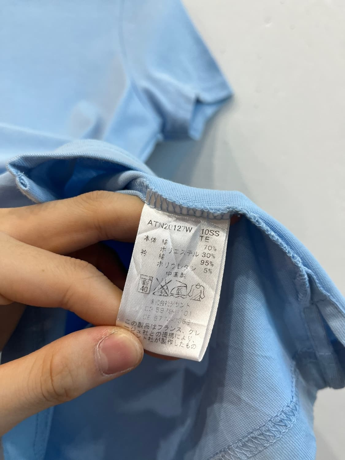 꾸레쥬 로고 반팔 티셔츠  상품이미지5