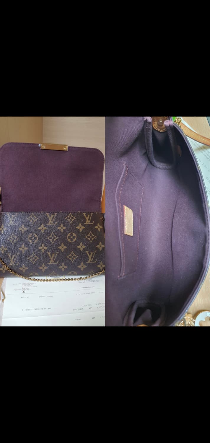 루이비통 페이보릿MM 크로스/크로스백 정품A급(영수증O) 상품이미지9