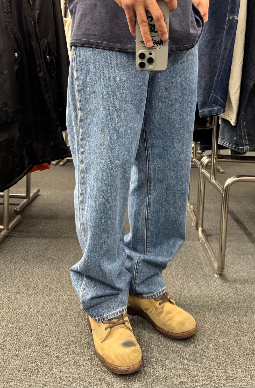 31)리바이스 빈티지 워싱 568 데님팬츠 상품이미지1