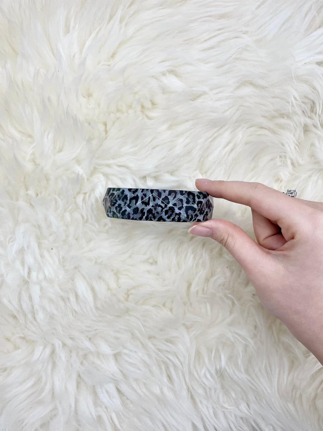 갸루 레오파드 뱅글 팔찌 상품이미지2