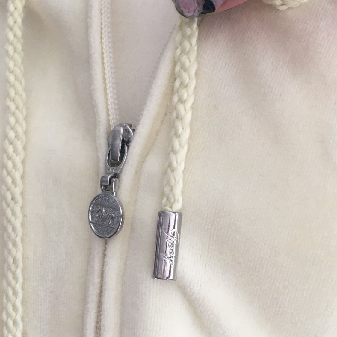 rady 벨벳 후드집업 갸루 상품이미지5