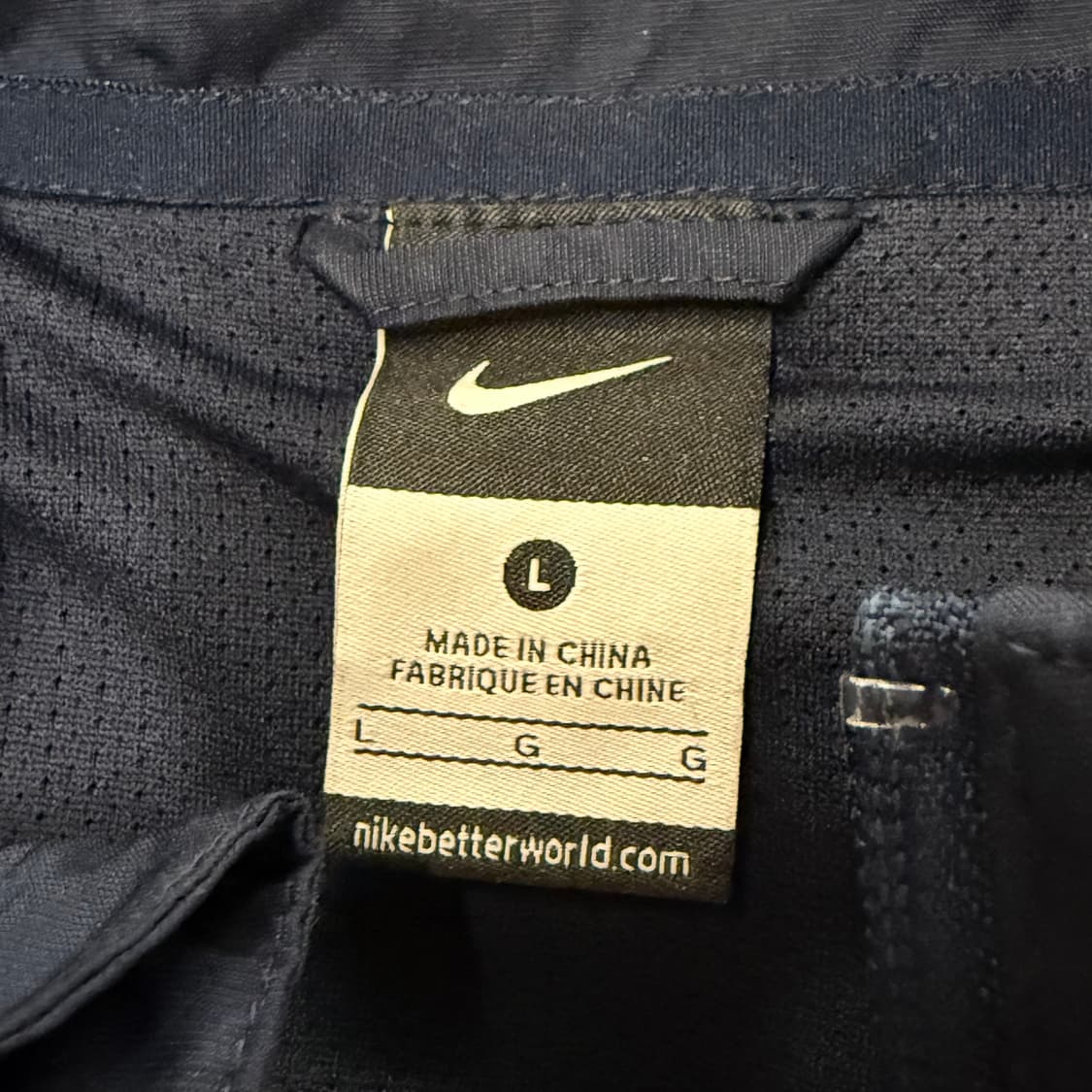 나이키 아스날 네이비 레드 바람막이 상품이미지5