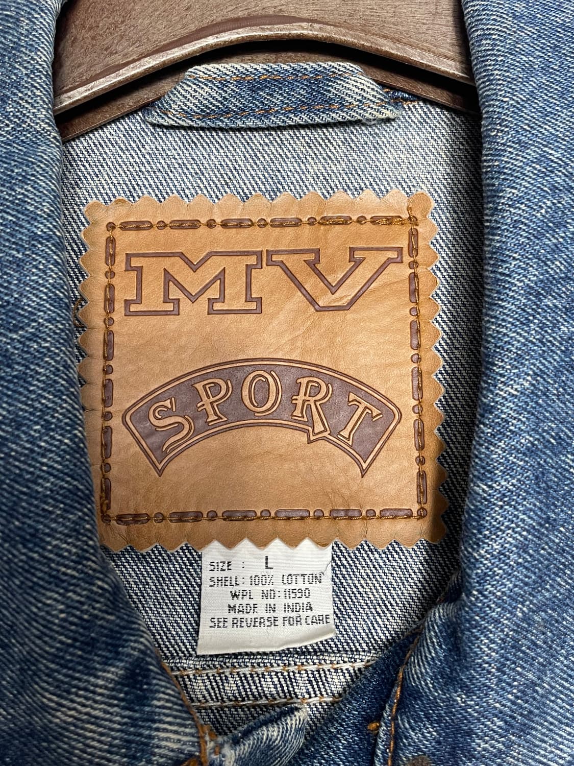 MV Sport  청 데님 자켓 상품이미지4