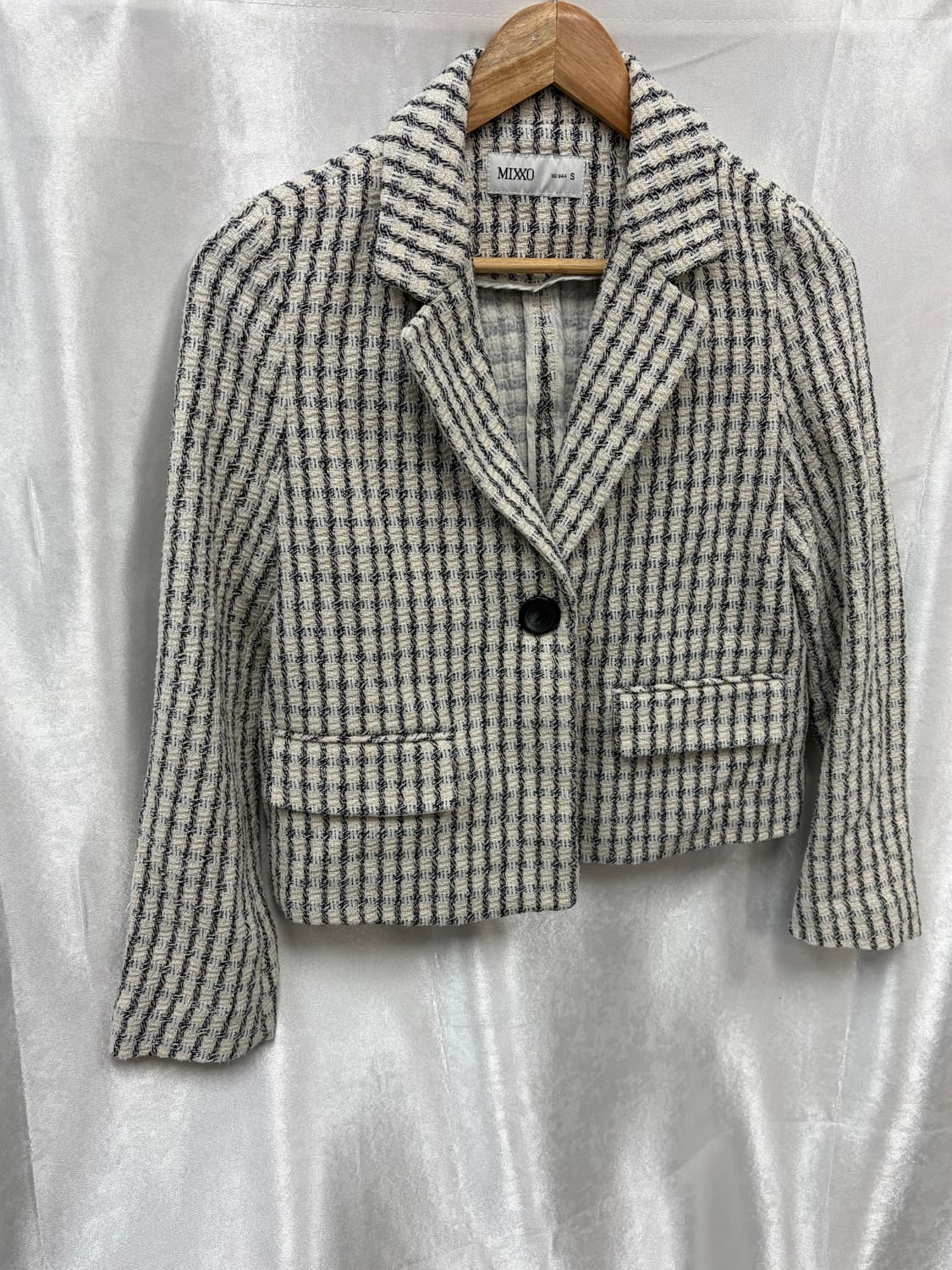 미쏘 트위드 자켓 사이즈90  상품이미지2