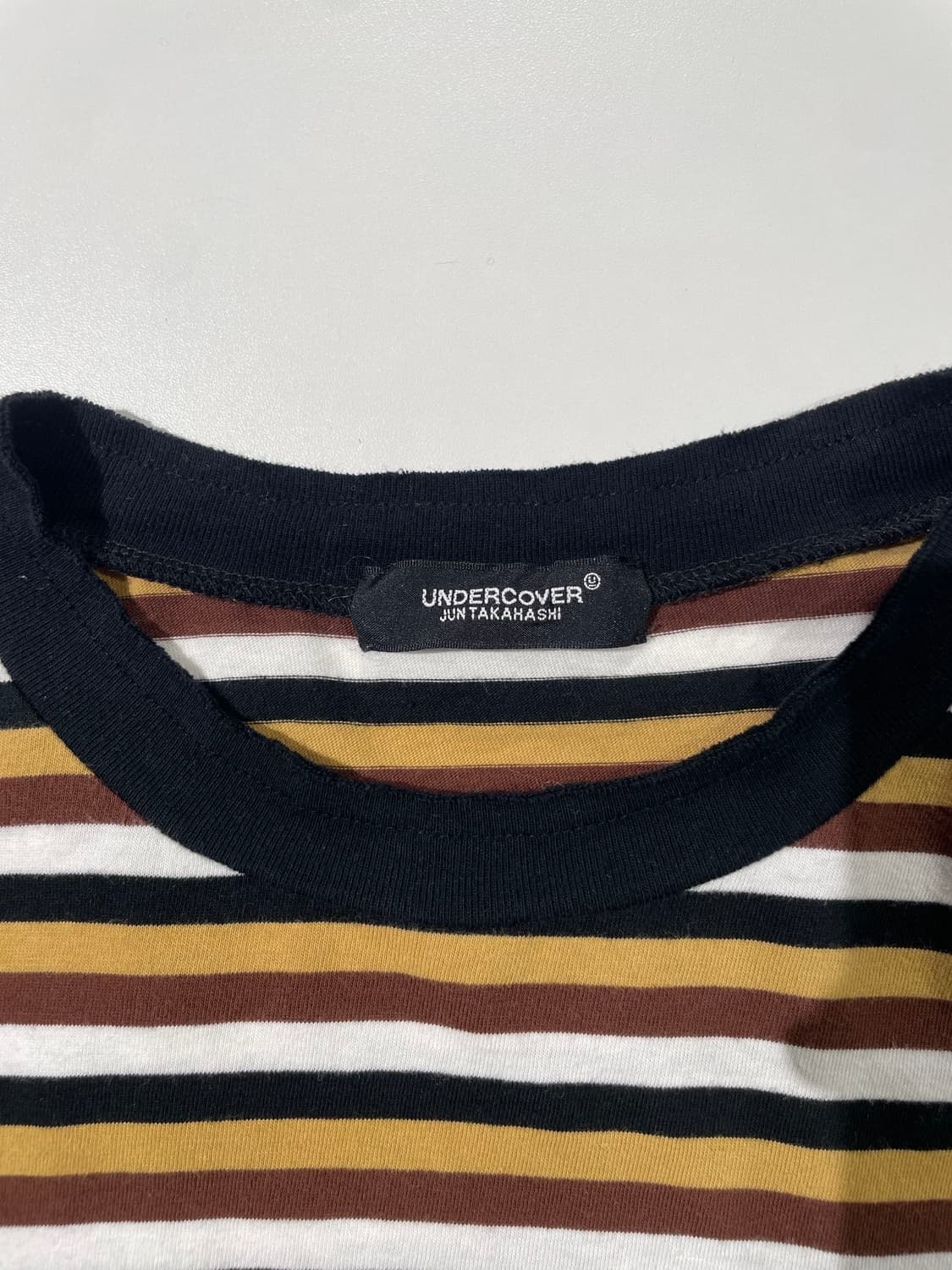 언더커버 믹스 싱글 포켓 스트라이프 크루넥 롱 슬리브 상품이미지7