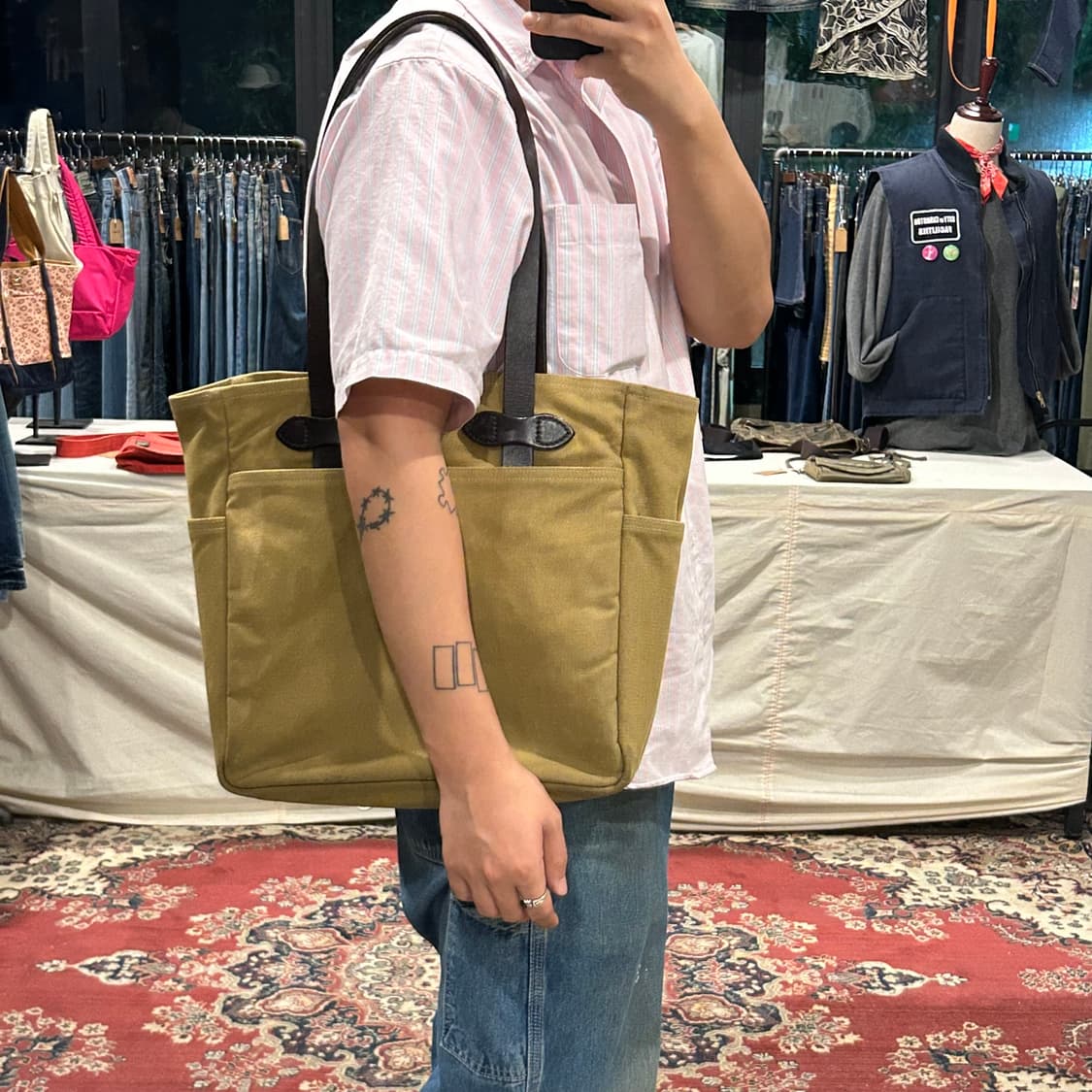 필슨 FILSON RUGGED TWILL TOTE BAG 토트백 가방 상품이미지10