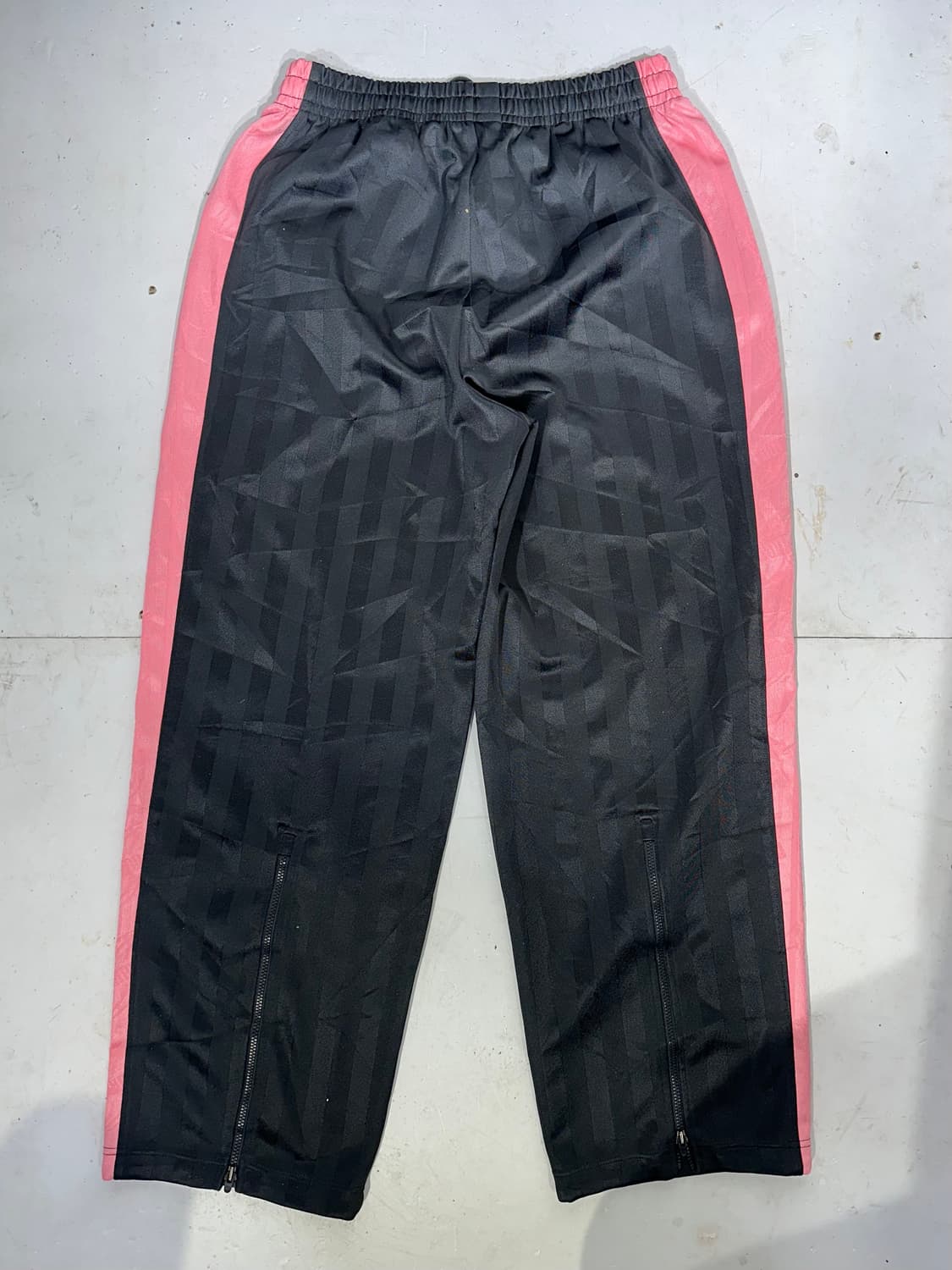 푸마 차콜 핑크 사이드 라인 와이드 팬츠 M 상품이미지5