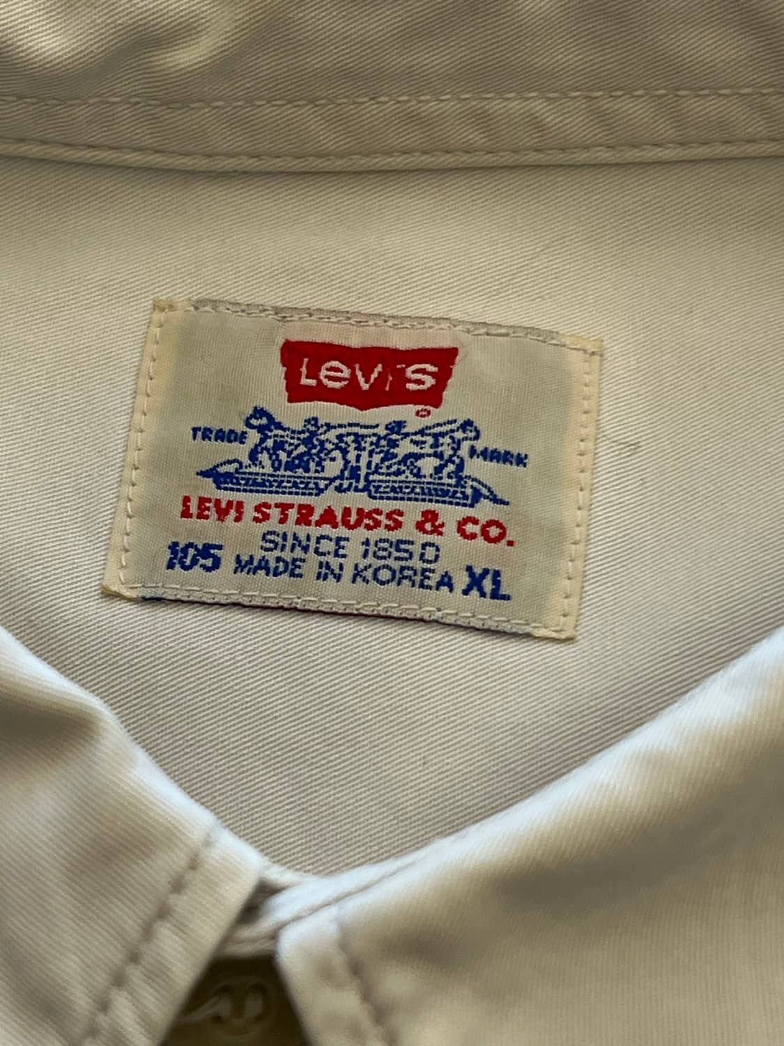 리바이스 80s 포켓 셔츠 처분  상품이미지3