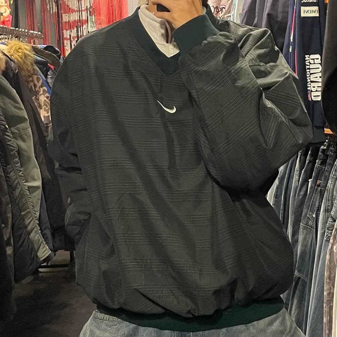 [IM] Nike 나이키 딥그린 체크 웜업 상품이미지3