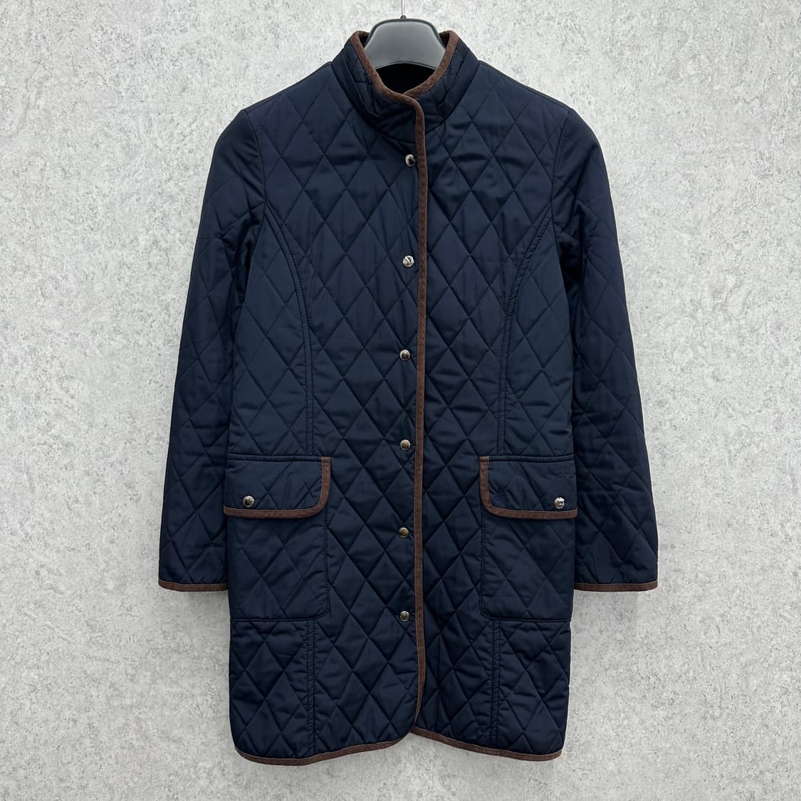 95 빈폴 여자 퀼팅 누빔 하프패딩 상품이미지1