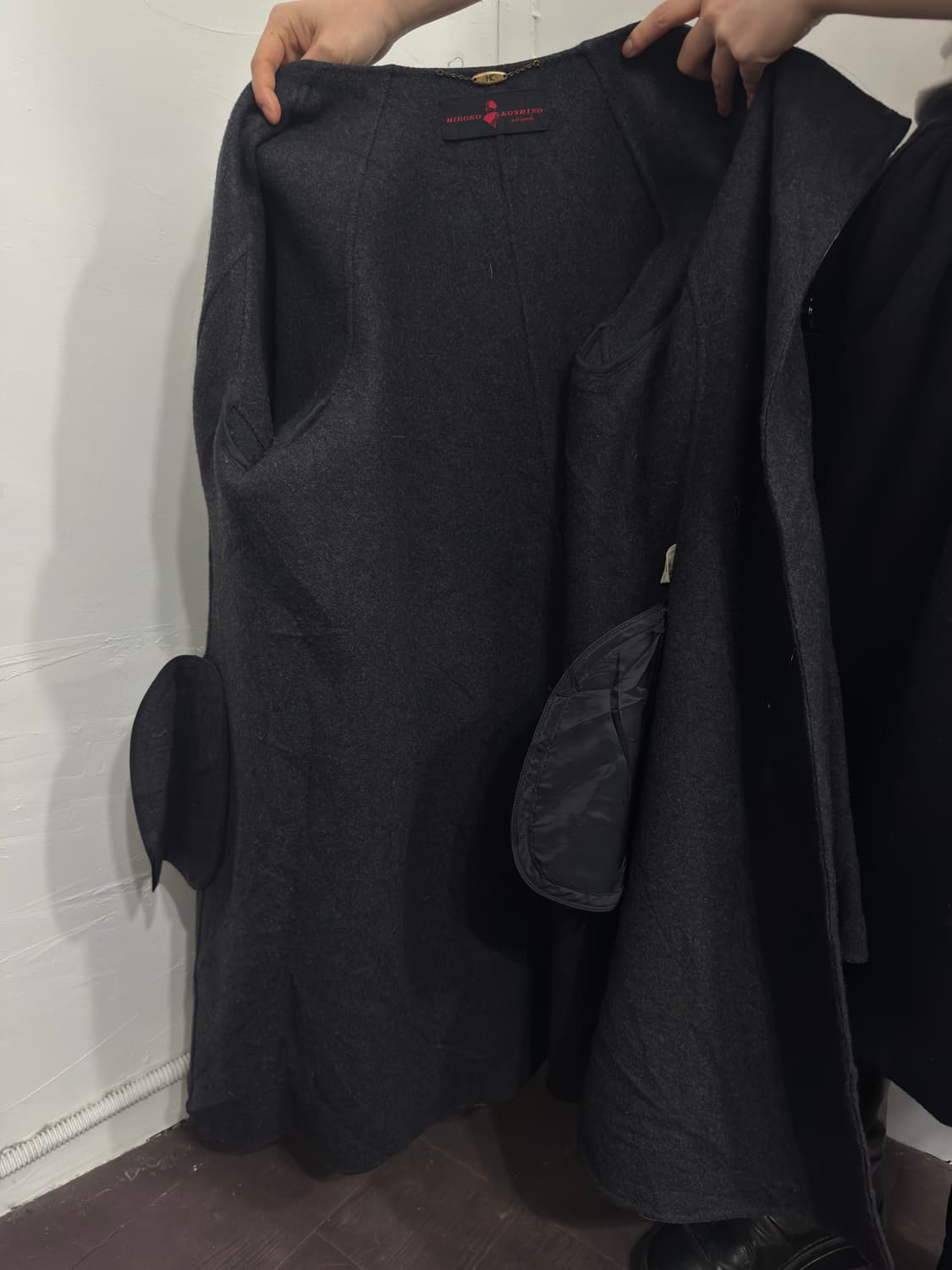 hiroko koshino wool coat 상품이미지7