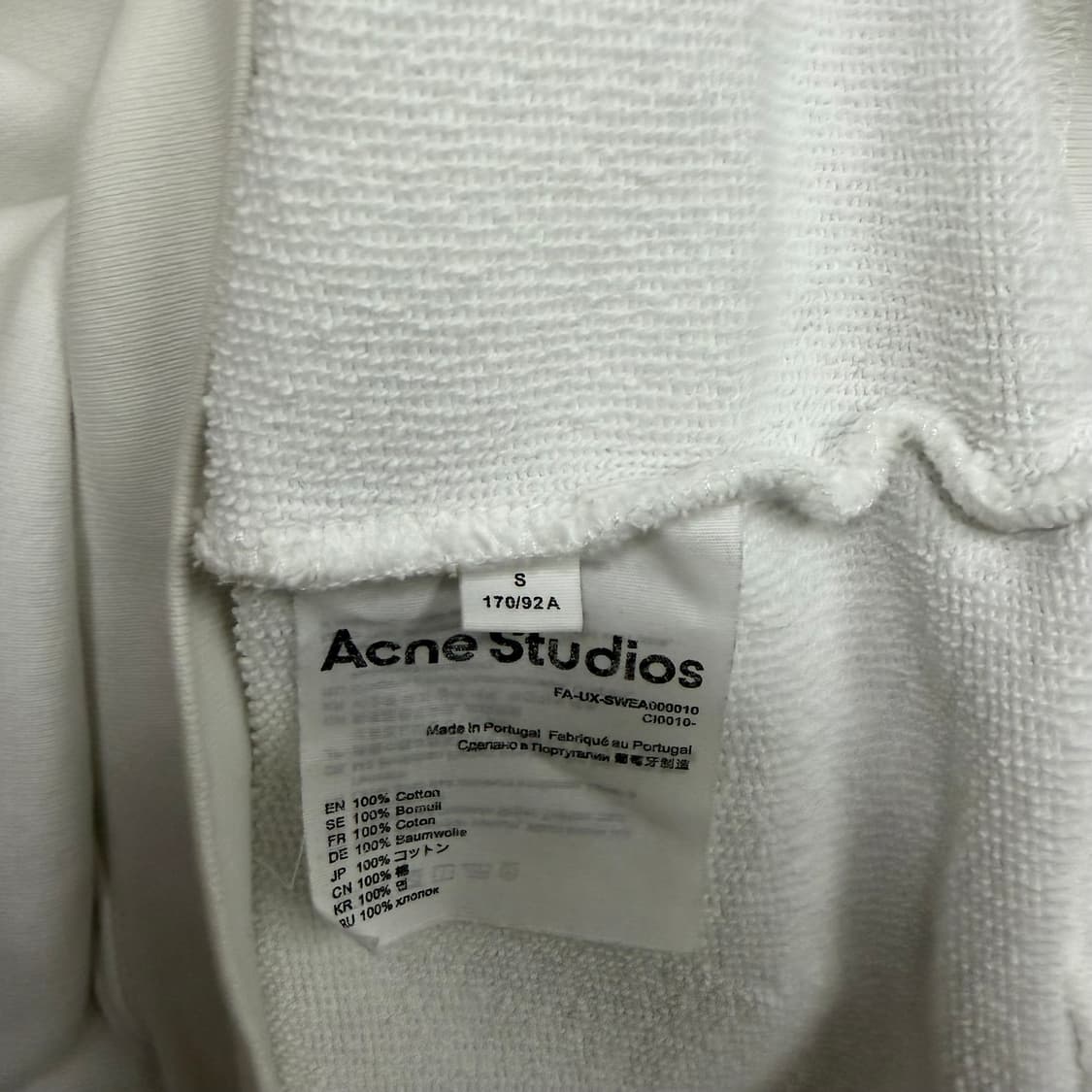 아크네스튜디오 맨투맨[1829] 상품이미지8