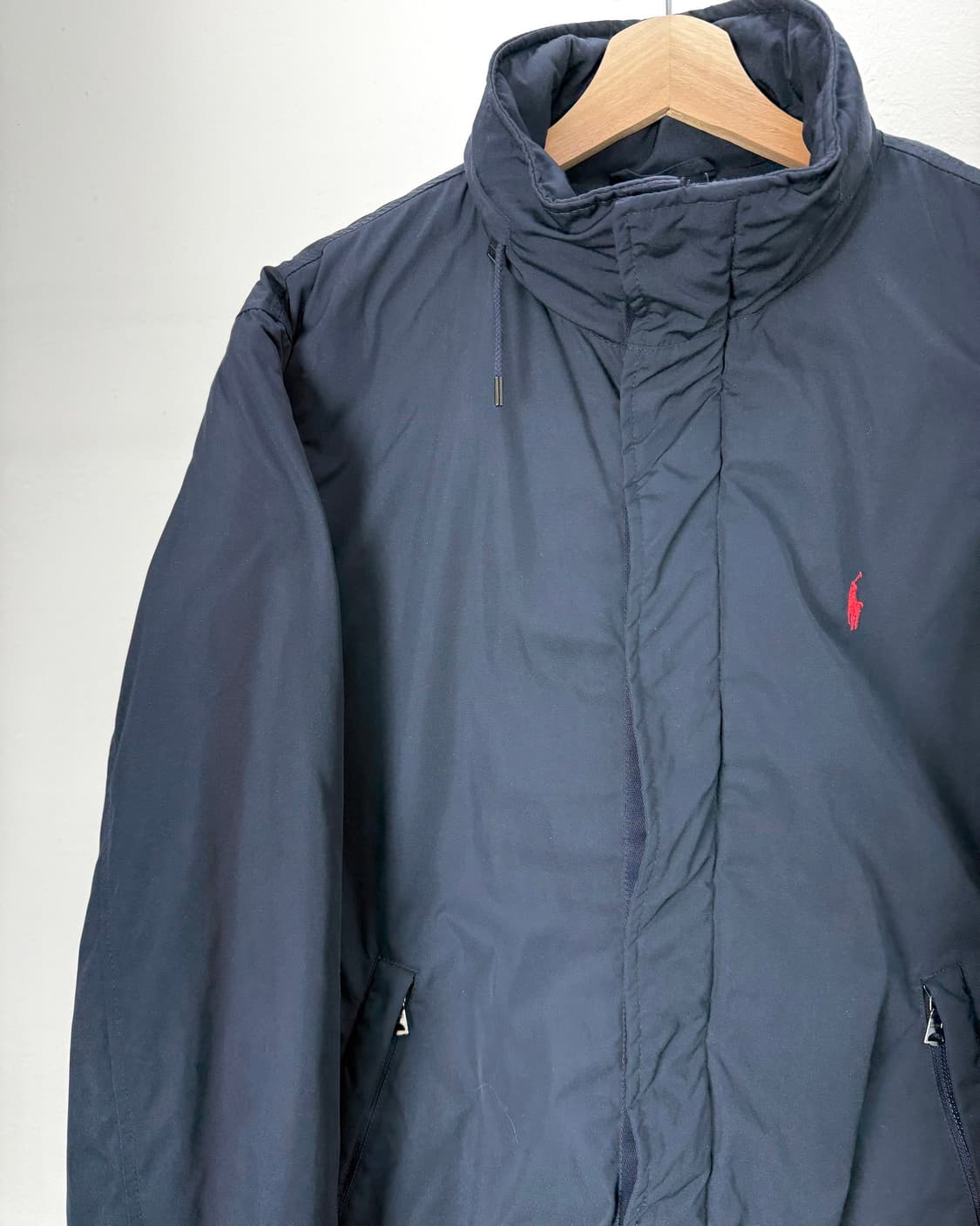 폴로 랄프로렌 네이비 폴리쉘 히든 후디 페리 자켓 상품이미지2