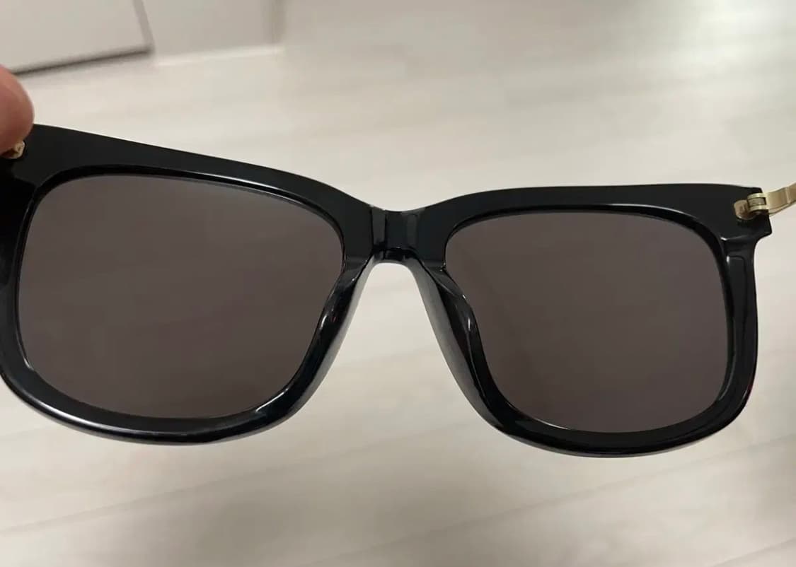 Saint Laurent SL/26K 선글라스 블랙 / 금테 / 정품 / 상품이미지5