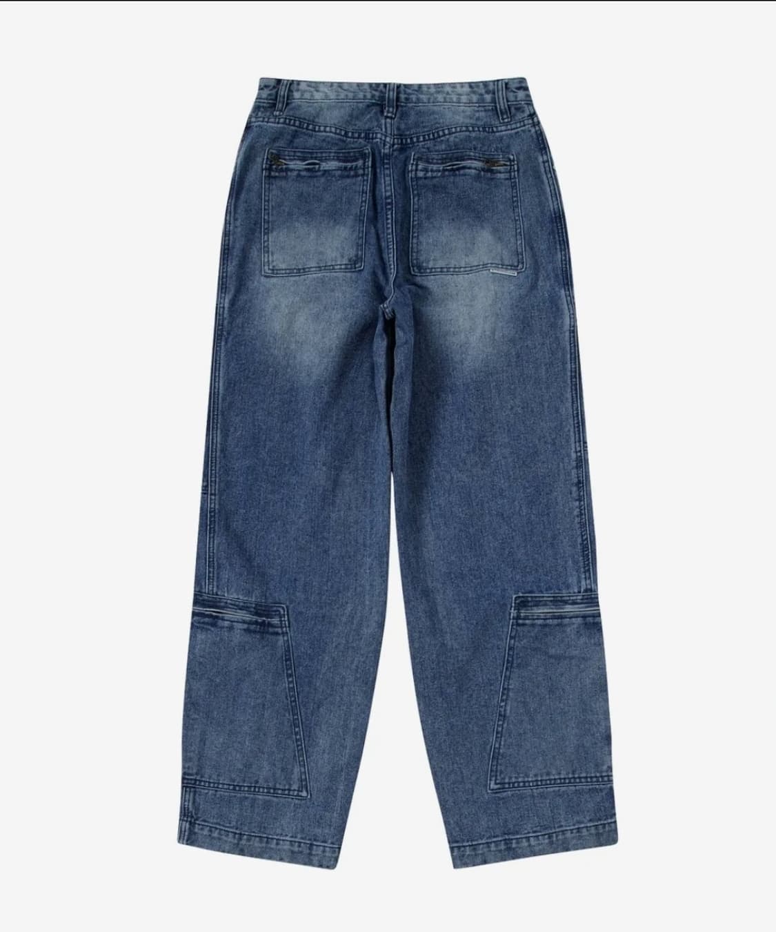 THEVINYLHOUSE FLIGHT DENIM PANTS NAVY 상품이미지2