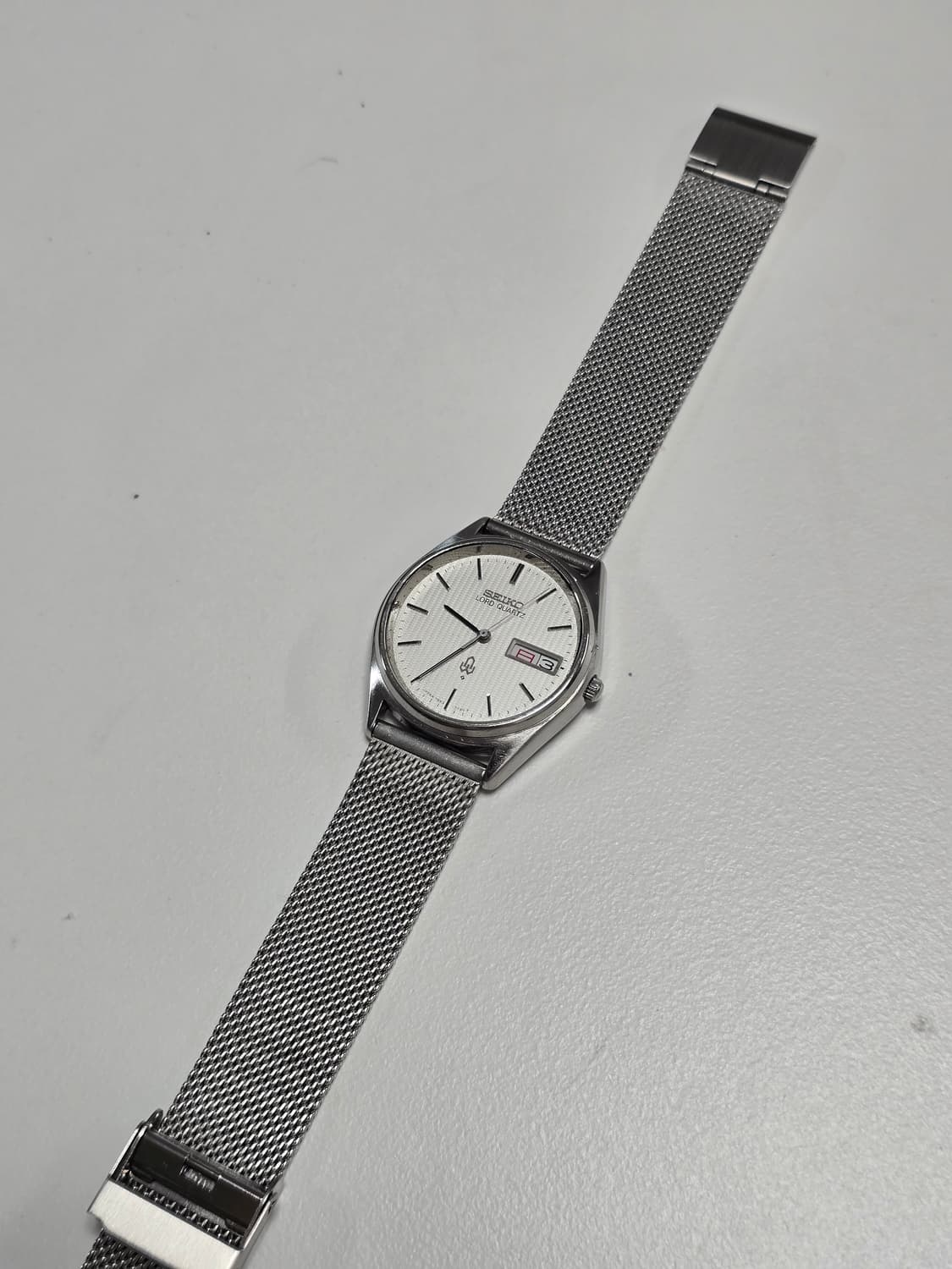 세이코 70's Lord Quartz 7853-7020 헤링본 다이얼 상품이미지10