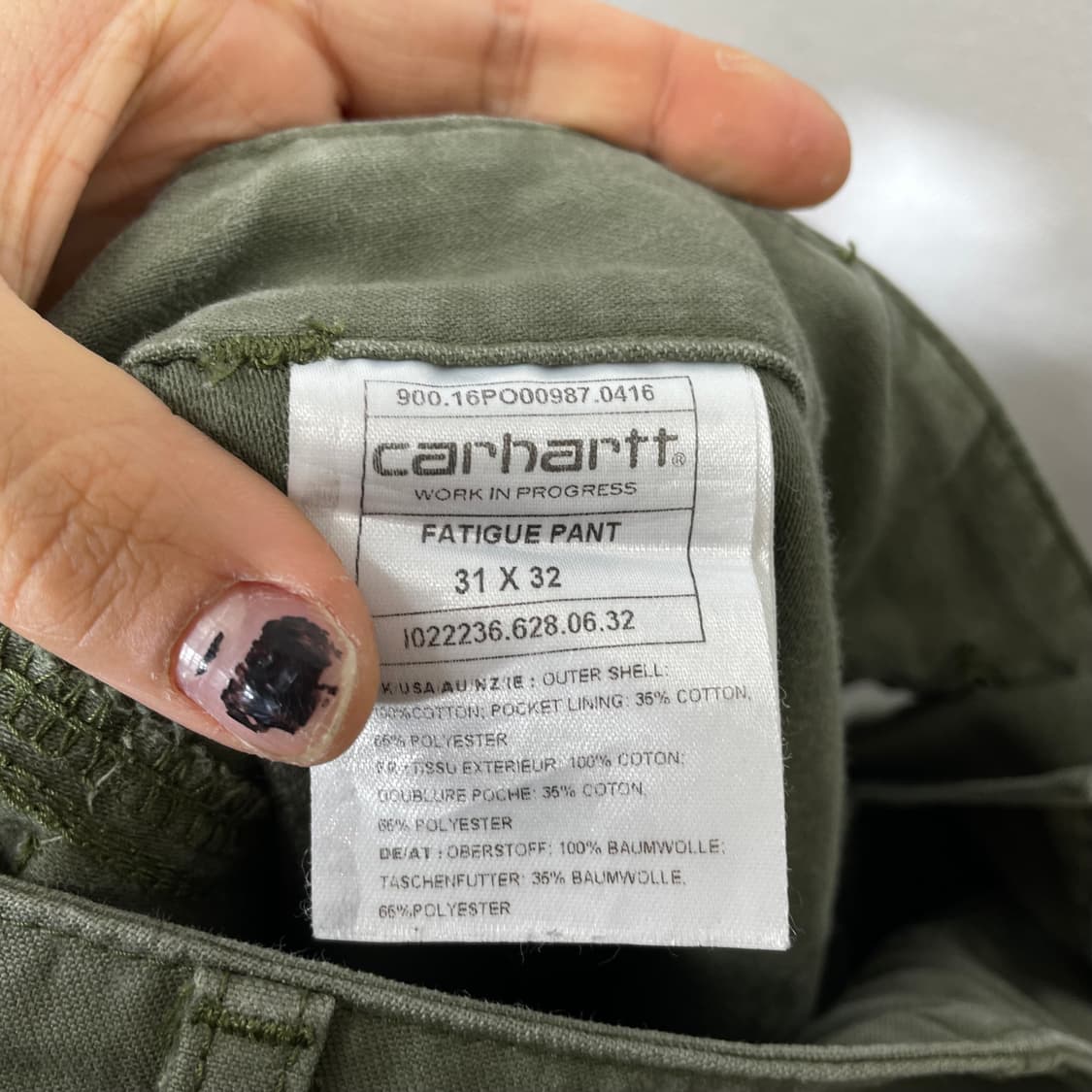 칼하트 카고 팬츠 31  상품이미지6