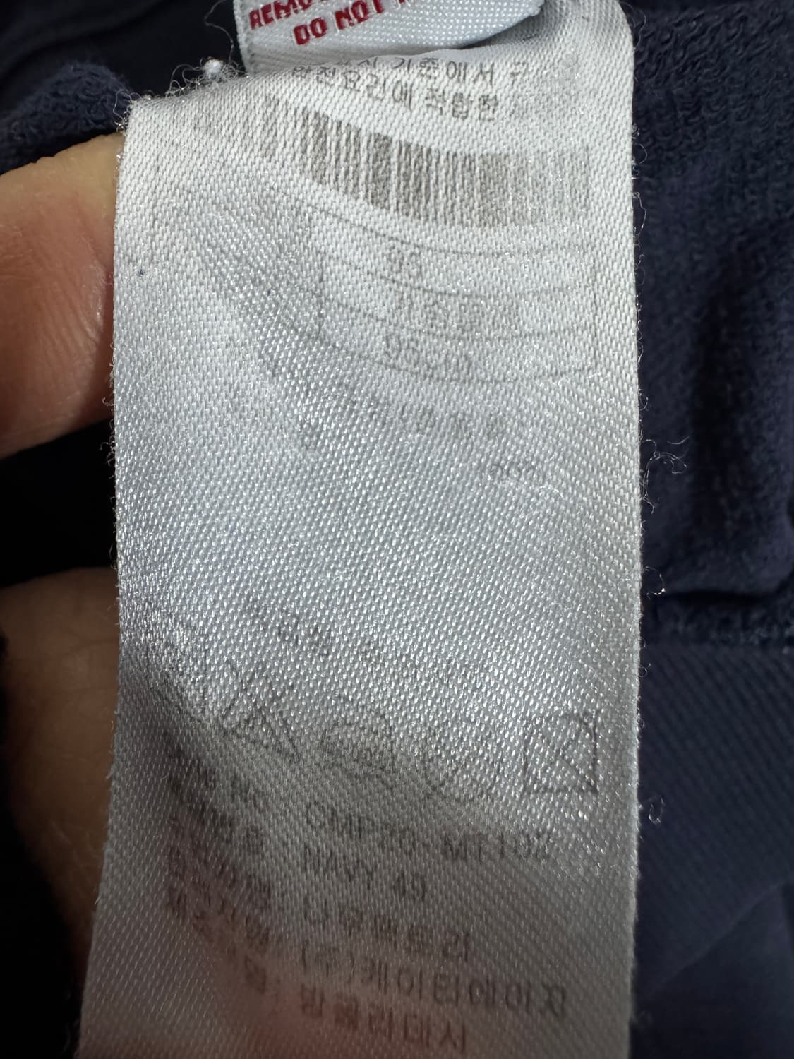 여성 US 폴로 포니 로고 긴팔 롱 슬리브 맨투맨 M 네이비 상품이미지4