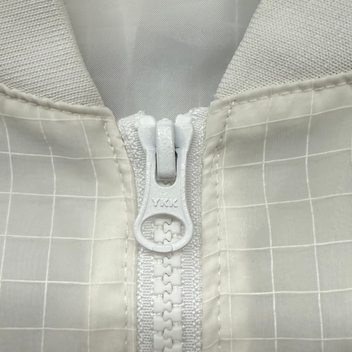 [정품/L] 나이키 화이트 시스루 바람막이 b18 상품이미지6