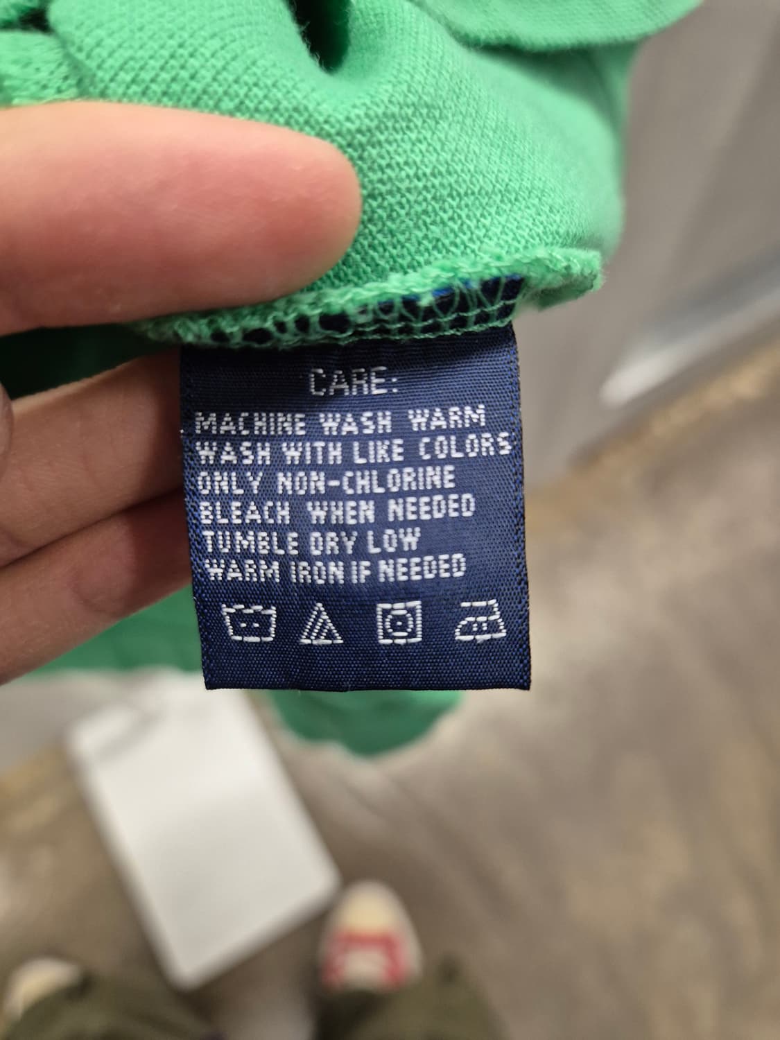 폴로 랄프로렌 코튼 피케 폴로 셔츠 XL 상품이미지7