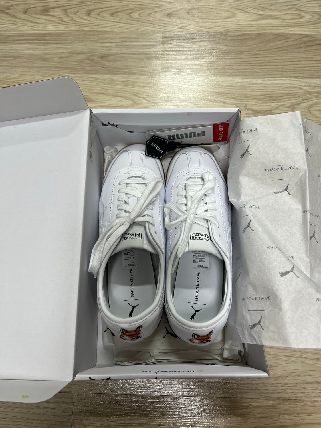 Puma x Maison Kitsune Roma White [245] 상품이미지1