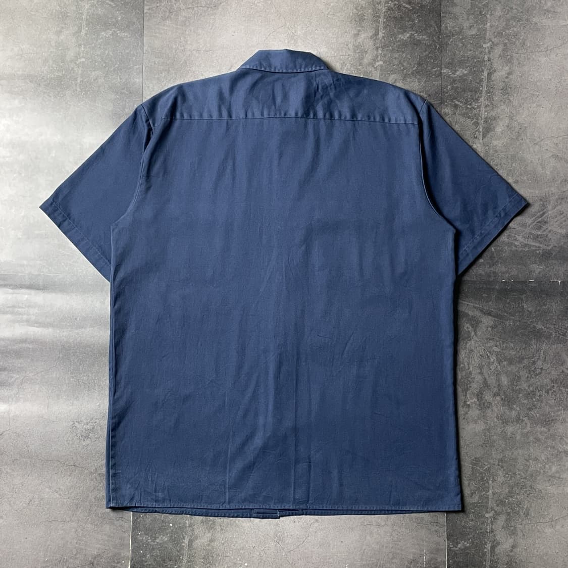 DICKIES 디키즈 빈티지 네이비 플랩포켓 반팔 워크셔츠 A00967 상품이미지6
