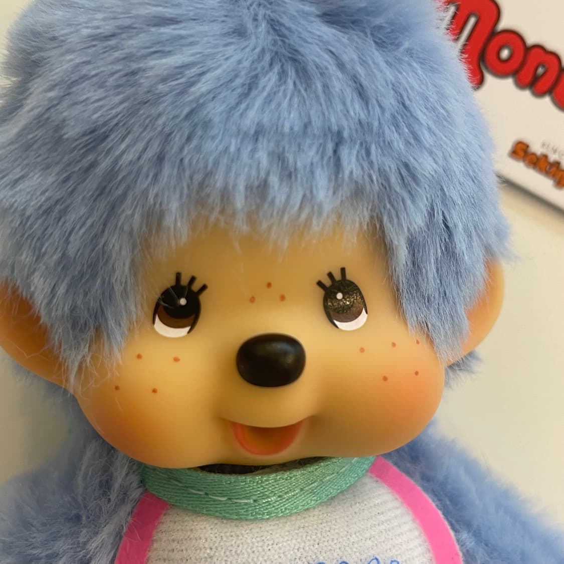 몬치치 정품 인형 키링 컬러 블루  상품이미지3