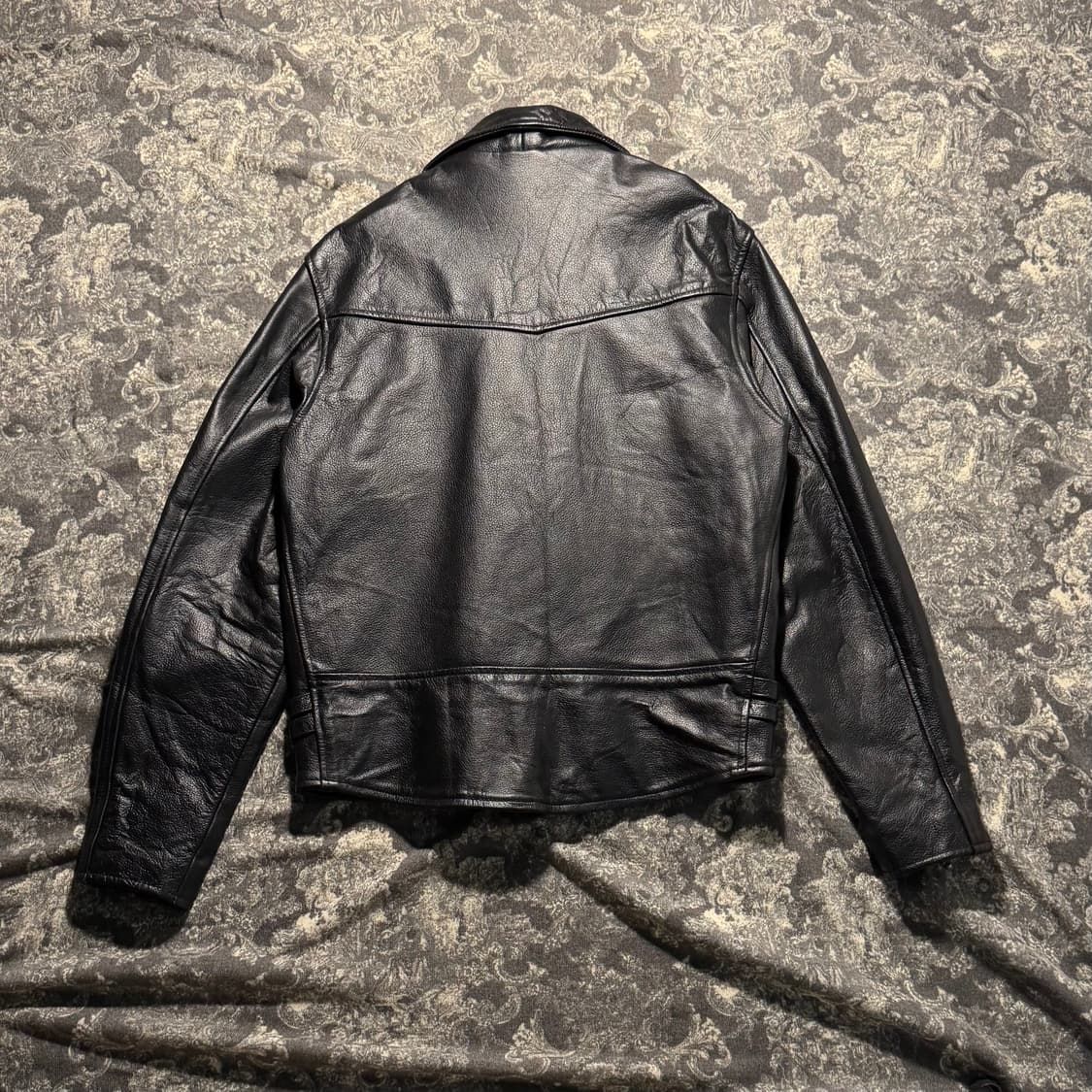 buffalo skin biker jacket 상품이미지2