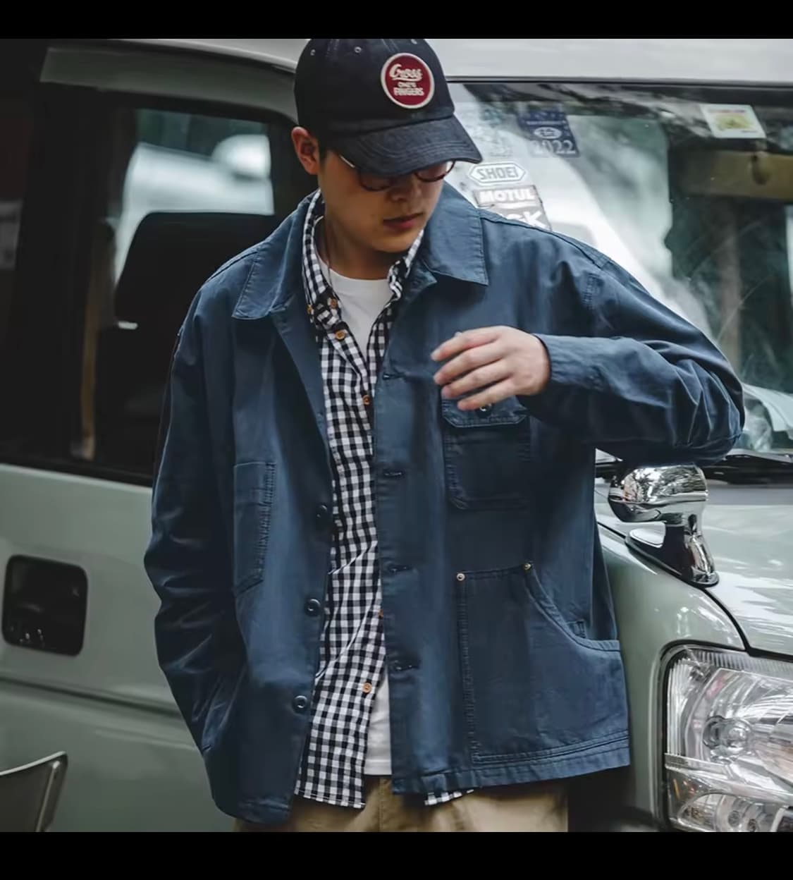 Maden 네이비 워크 자켓 S 사이즈 (100) 상품이미지2