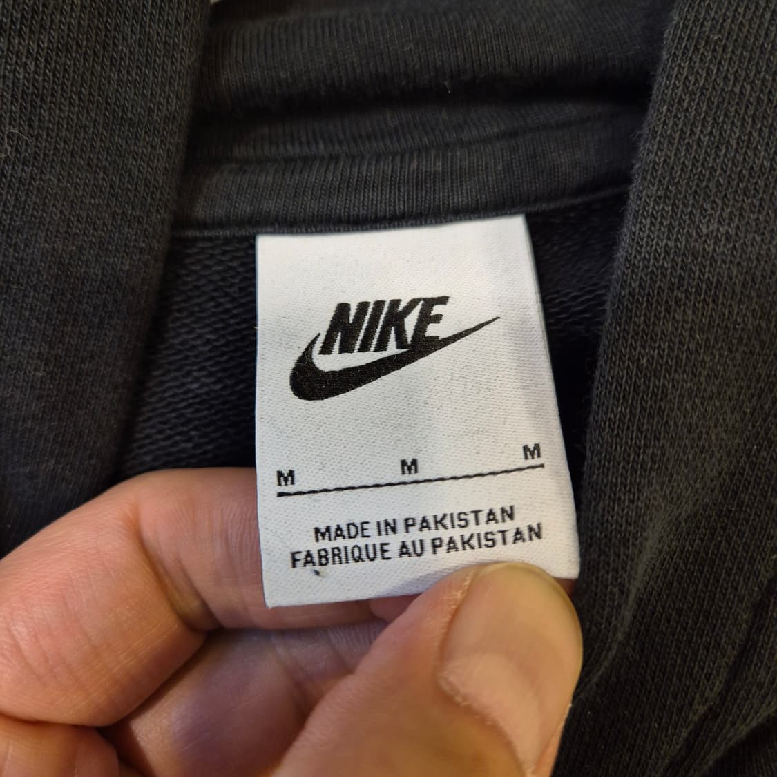 M 나이키 블랙 멀티스우시 후드  상품이미지3
