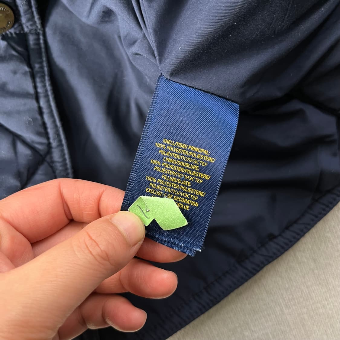 95 폴로랄프로렌 스몰포니 퀄팅 자켓 상품이미지7