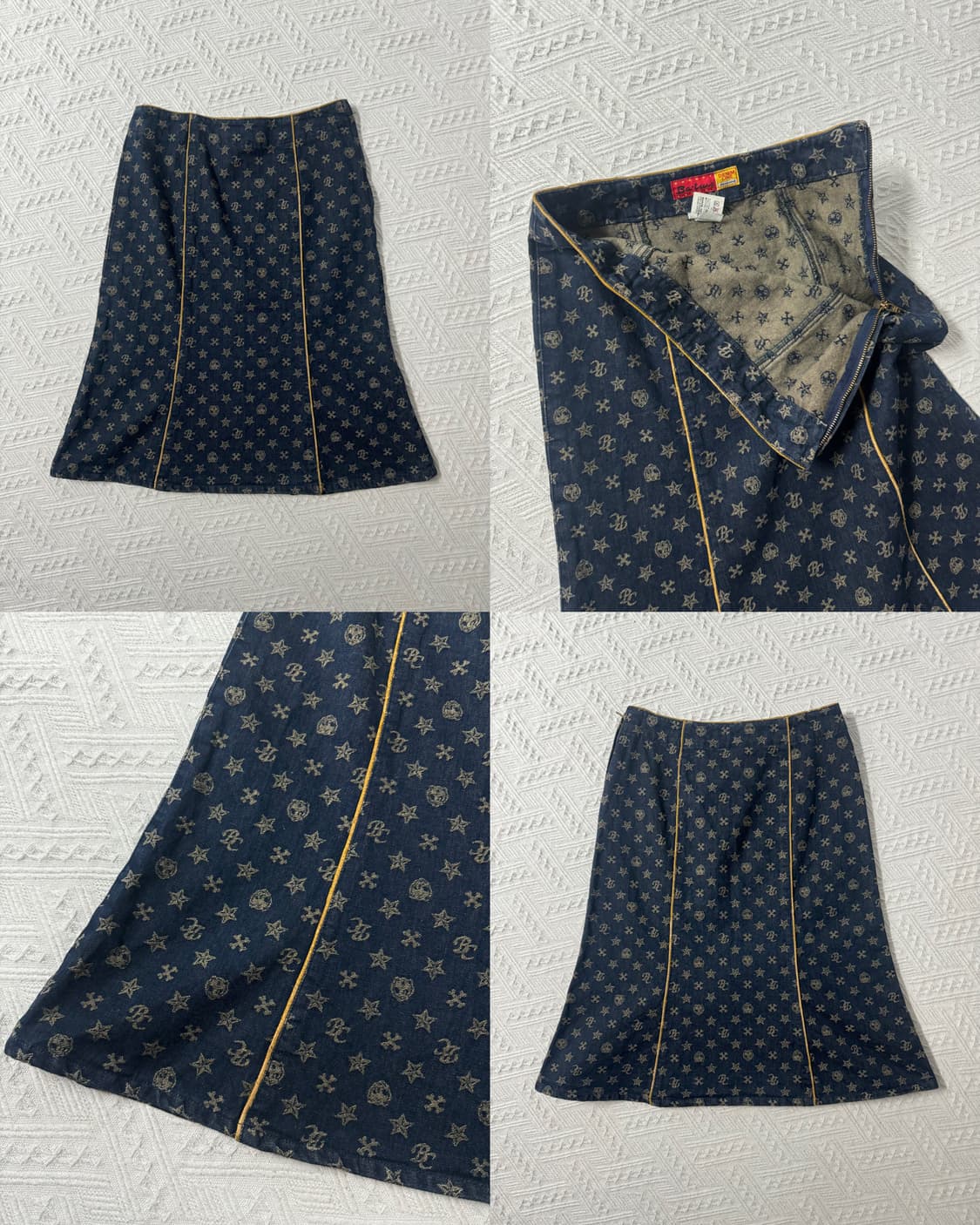 캣츠 패치 노르딕 티 캐시미어 머플러 데님 스커트 4pcs SET 상품이미지10