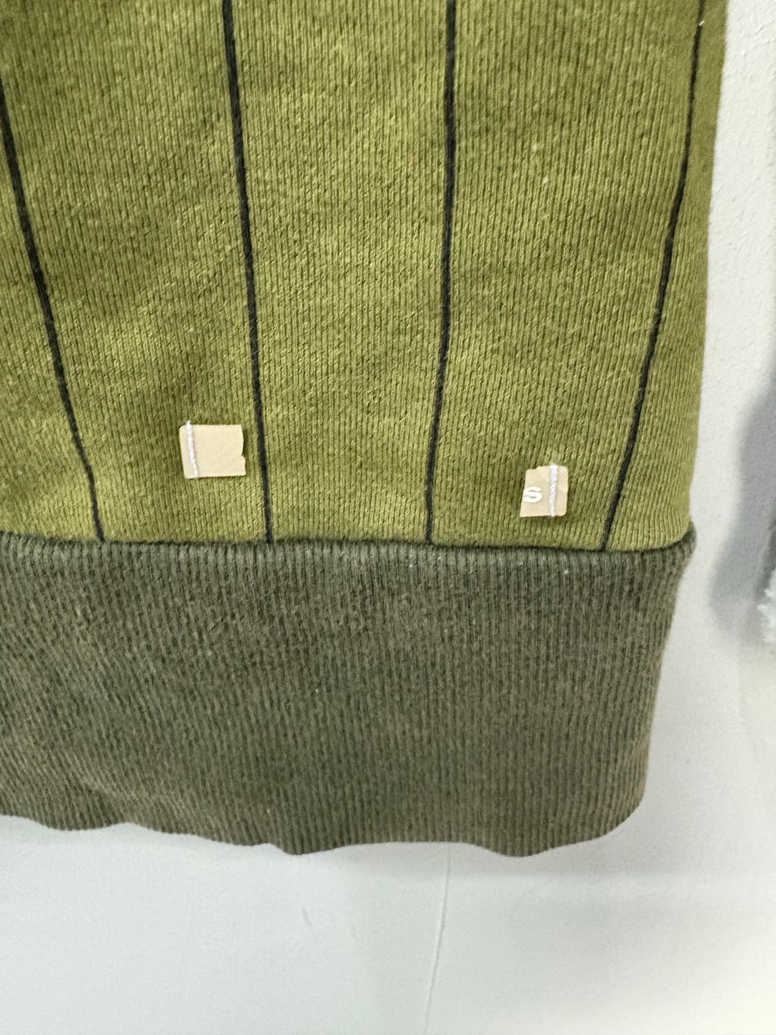 아디다스 카키 털 후드집업 A3027 상품이미지6